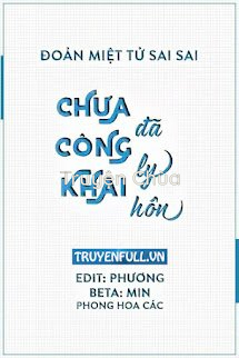 Chưa Công Khai Đã Ly Hôn